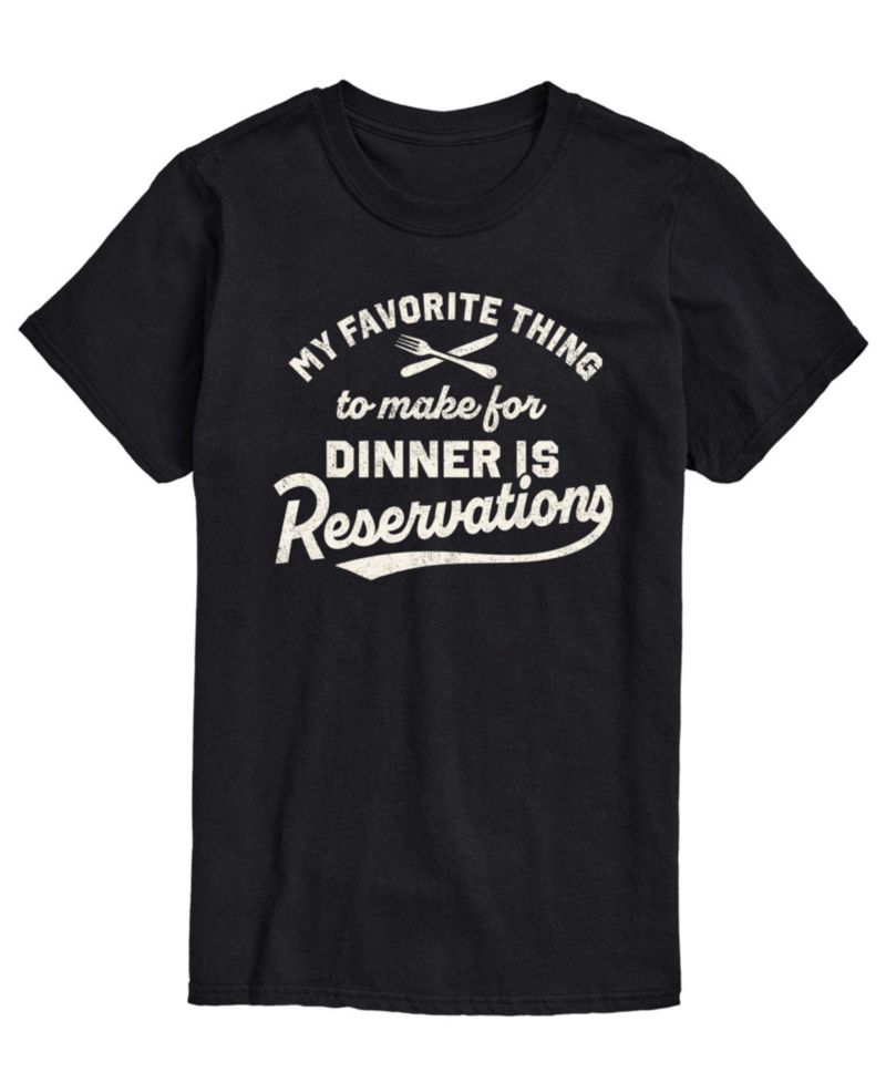 Men's My Favorite Thing Reservations Short-Sleeve Graphic T-Shirt