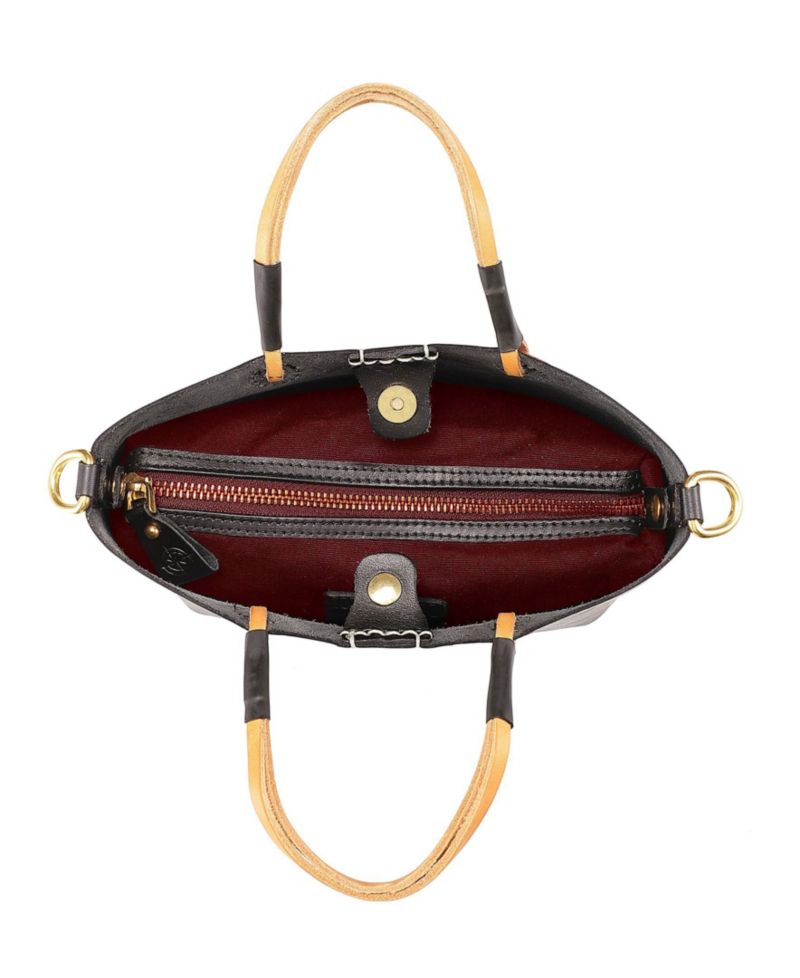 Women's Genuine Leather Outwest Mini Tote Bag