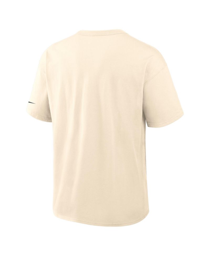 Men's Natural Pittsburgh Steelers Vintage Mod Blown Away Max90 T-Shirt