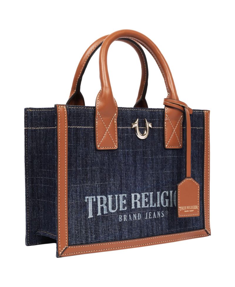 Modern Edge Denim Tote