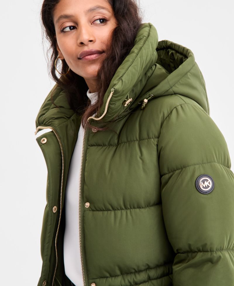 Women's Hooded Anorak Puffer Coat