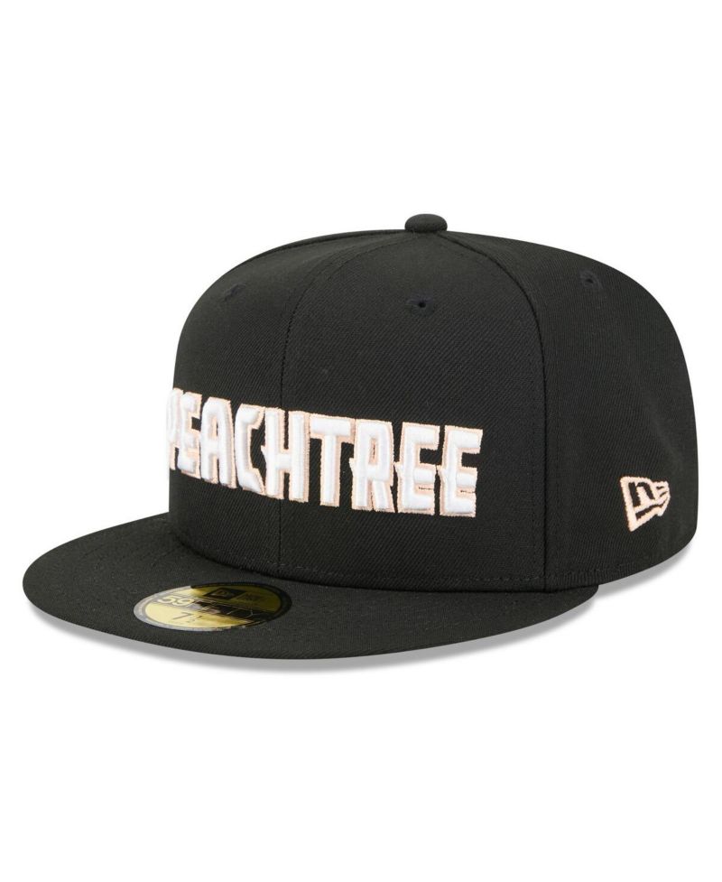 Men's Black Atlanta Hawks 2025/26 City Edition 59FIFTY Fitted Hat