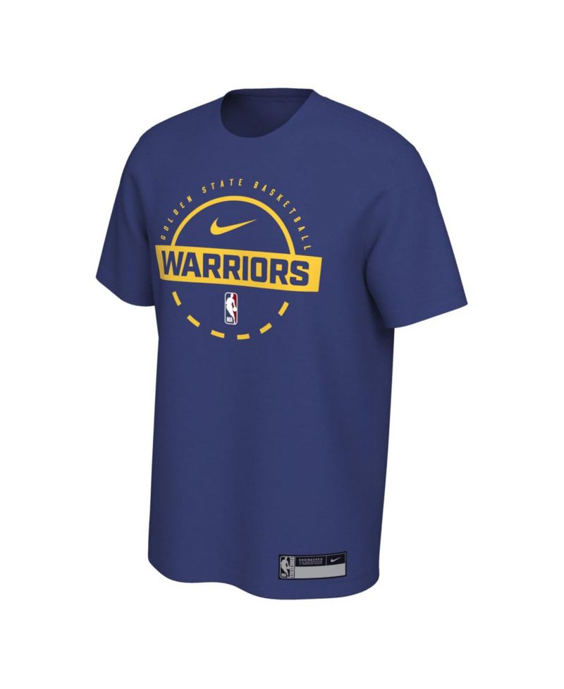 Men's Royal Golden State Warriors 2025/26 On-Court Flare Performance Practice T-Shirt