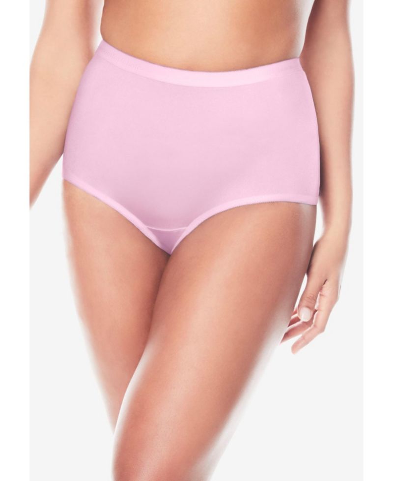 Women's Full Coverage Cotton Brief 10-Pack
