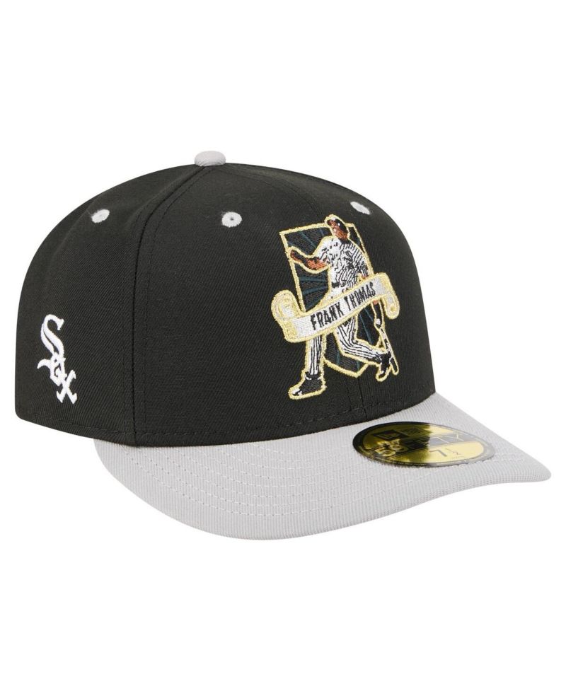 Men's Frank Thomas Black Chicago White Sox 59FIFTY Fitted Hat