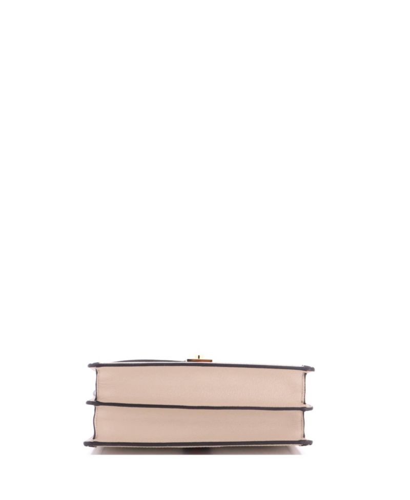 Small Ophidia Flap Top Handle Bag GG Coated Canvas