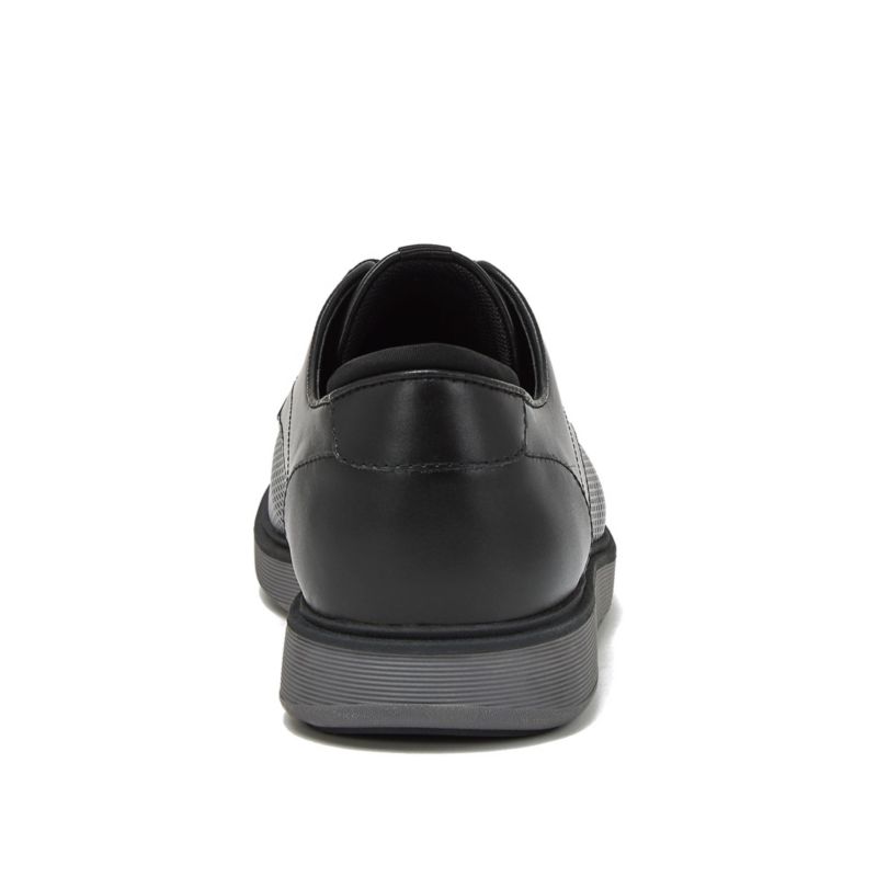 Men's Wide Width Leather Lace Up Derby Oxfords