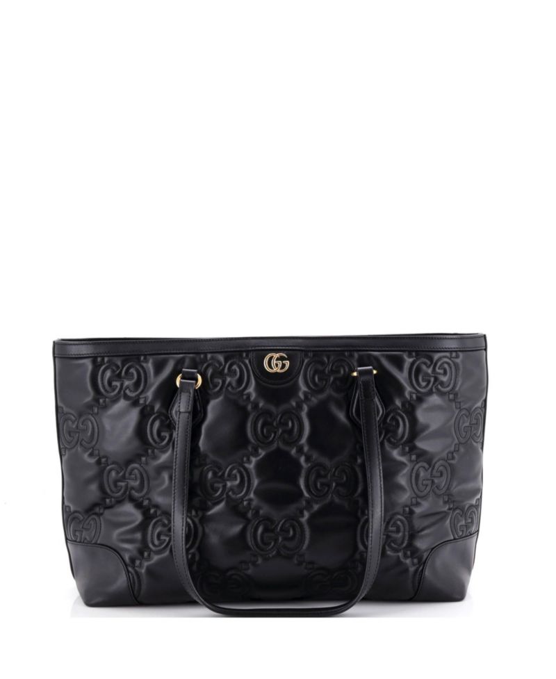 Ophidia Medium Leather Tote
