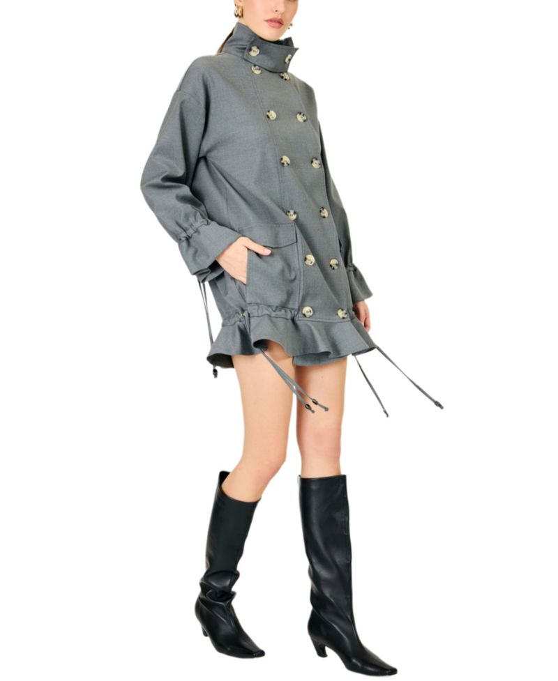 Women's Wilfred Funnel Neck Coat