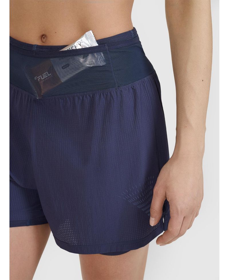 Women's Quick-Dry Trail Running Shorts Mid Rise Regular Fit