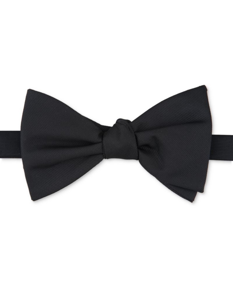 Men's Solid Tuxedo Bow Tie