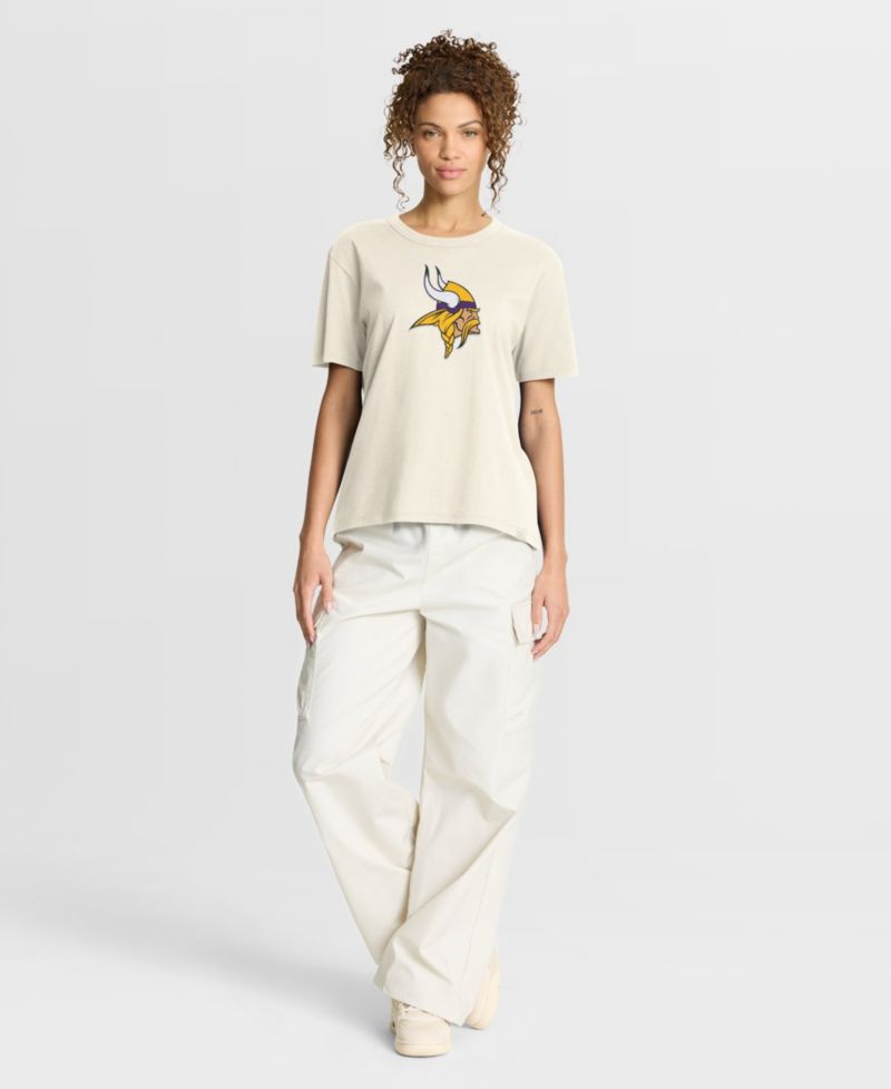 Women's Minnesota Vikings Dove Legacy Jersey Relaxed-Fit T-Shirt