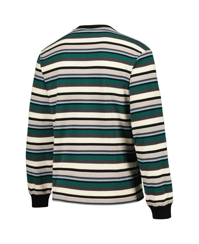 Men's Cream/Green Atlanta Braves Ballpark Long Sleeve T-Shirt