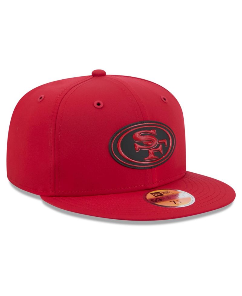 Men's Scarlet San Francisco 49ers 2026 Sideline 59FIFTY Fitted Hat