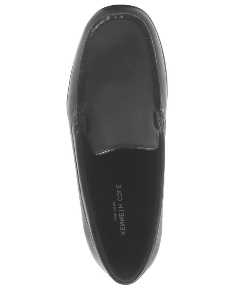 Boys' Jason Venetian Round-Toe Moc-Toe Stitching Loafers