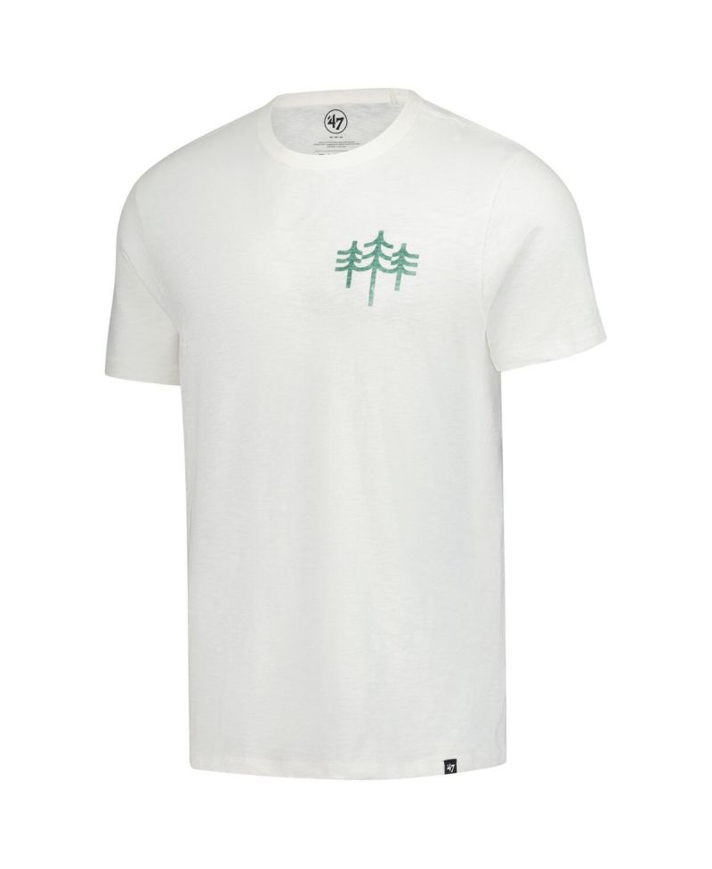 Men's White the Bay Golf Club Distressed Backer Scrum T-Shirt