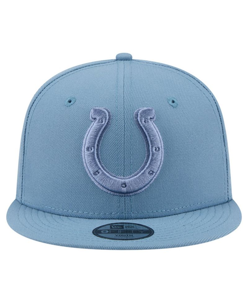 Big Boys and Girls Blue Indianapolis Colts Color Pack A-Frame 9FIFTY Snapback Hat