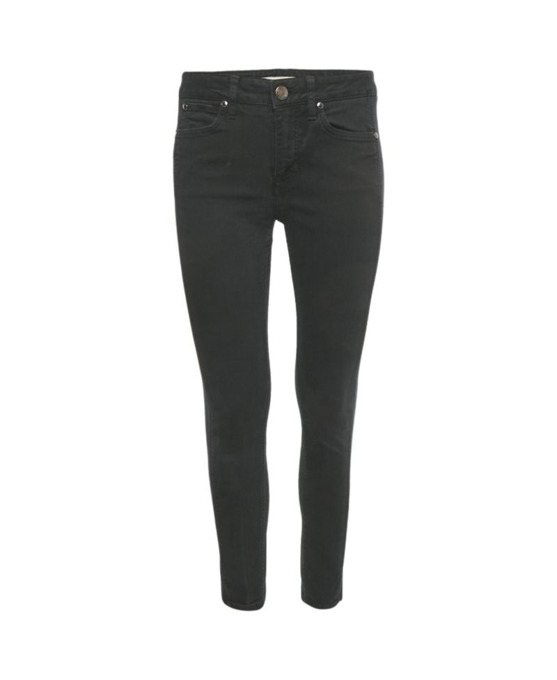 Burberry Women's Mid-Rise Skinny Jersey-Panel Jeans