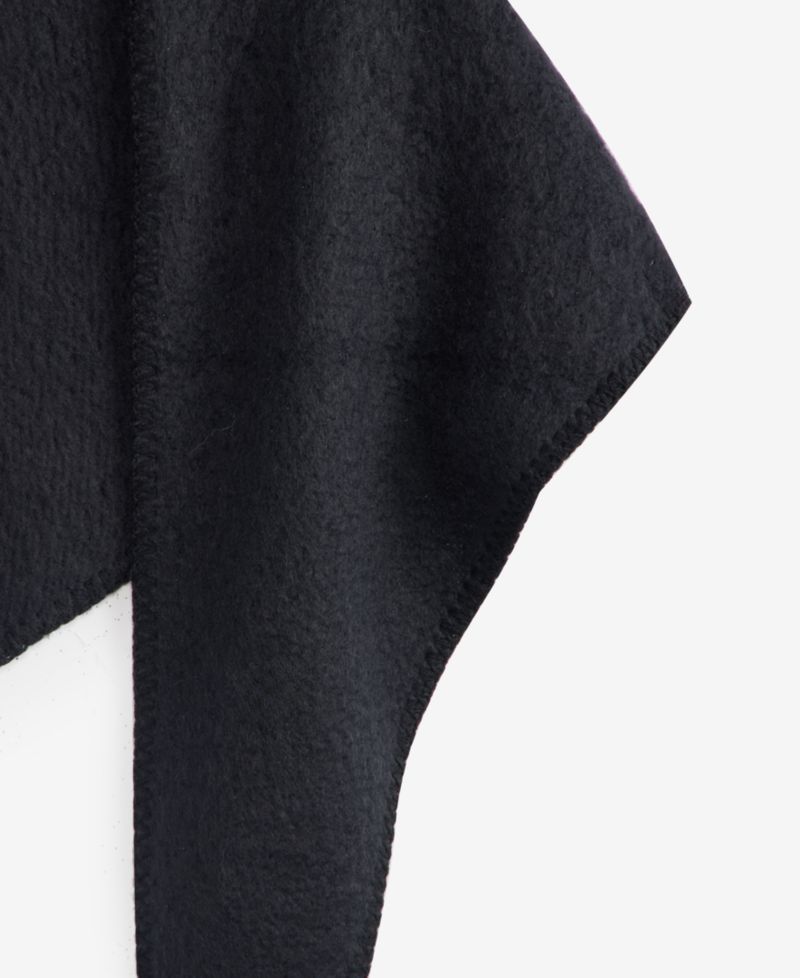 Women's Solid Boucl&eacute; Triangle Scarf