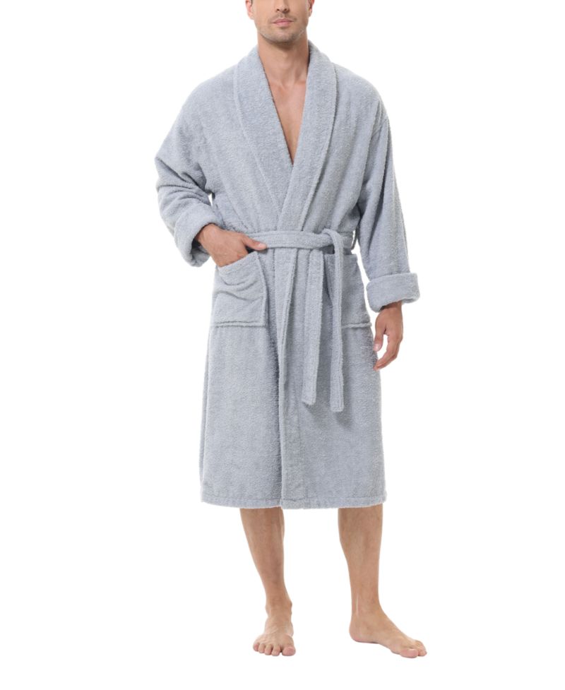 Men's All Cotton Terry Robe