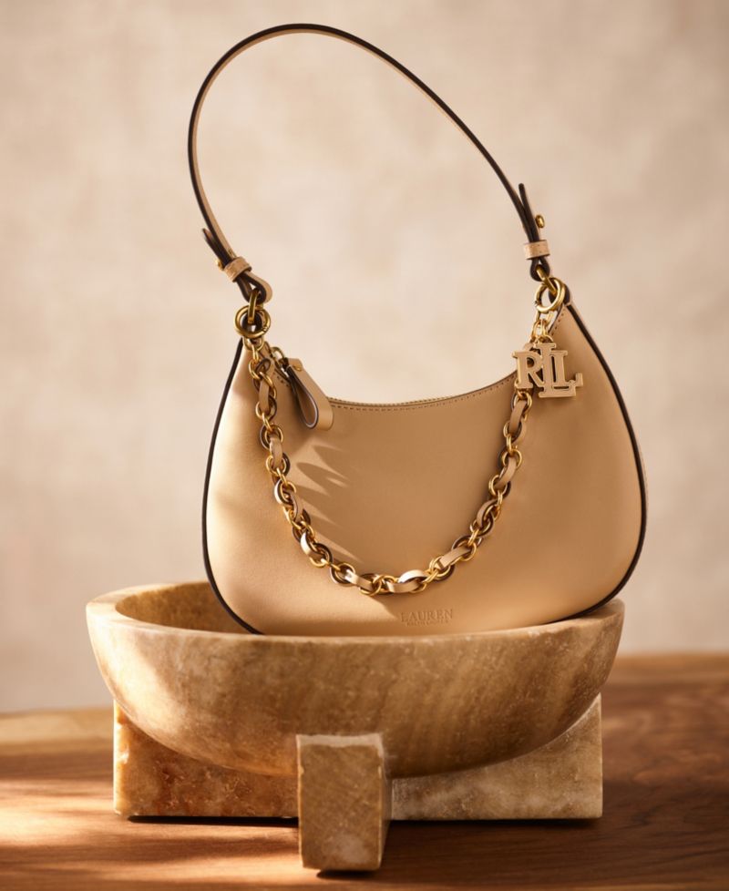 Marcy Medium Leather Shoulder Bag