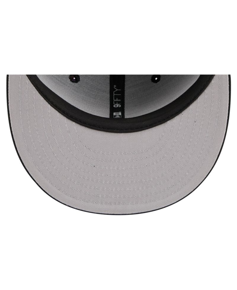 Men's Black Portland Trail Blazers 2026 NBA Draft Crystal 9FIFTY Snapback Hat