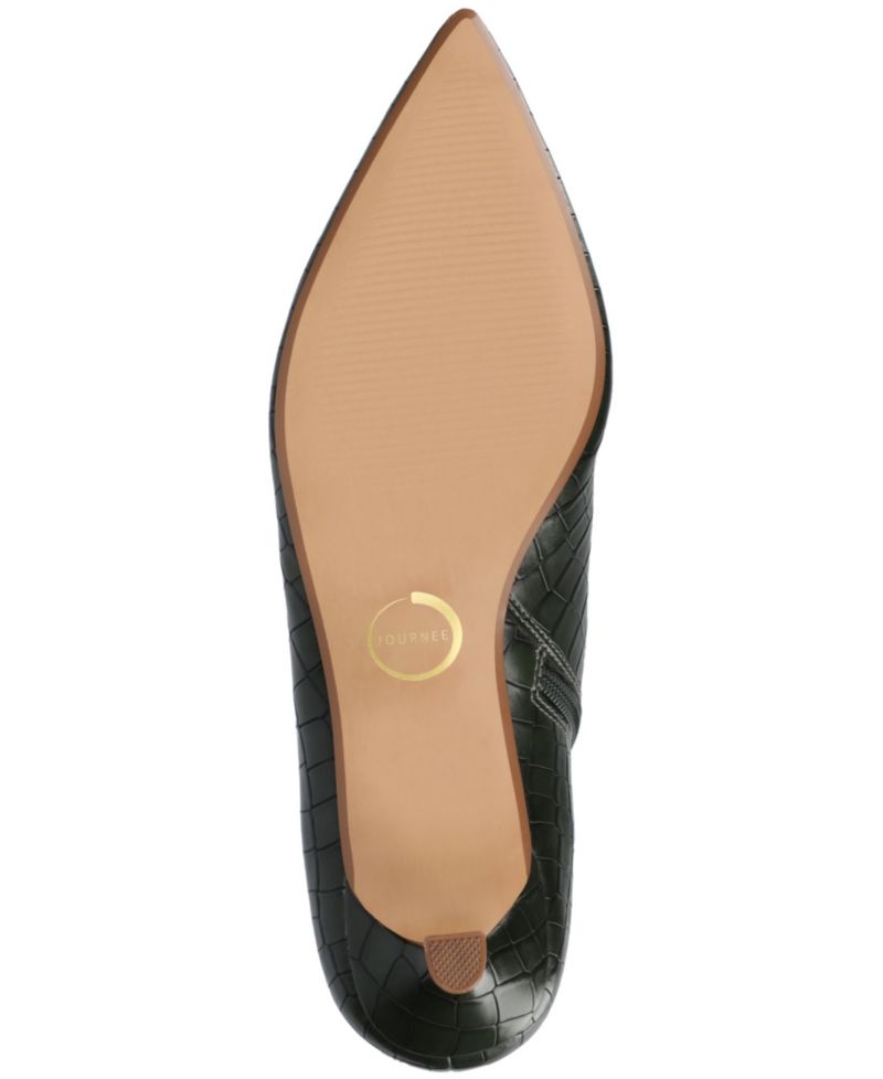 Women's Arely Kitten Heel Pointed Toe Dress Booties