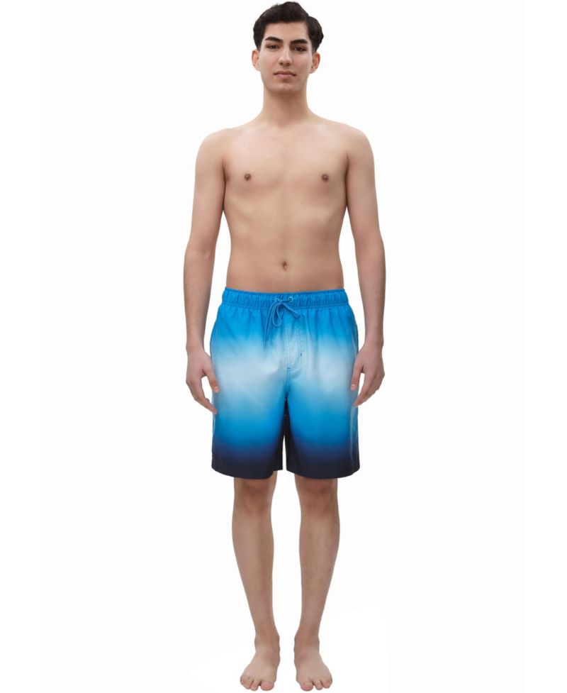 Men's 8" Mesh Lined Swim Trunks, up to Size 2XL