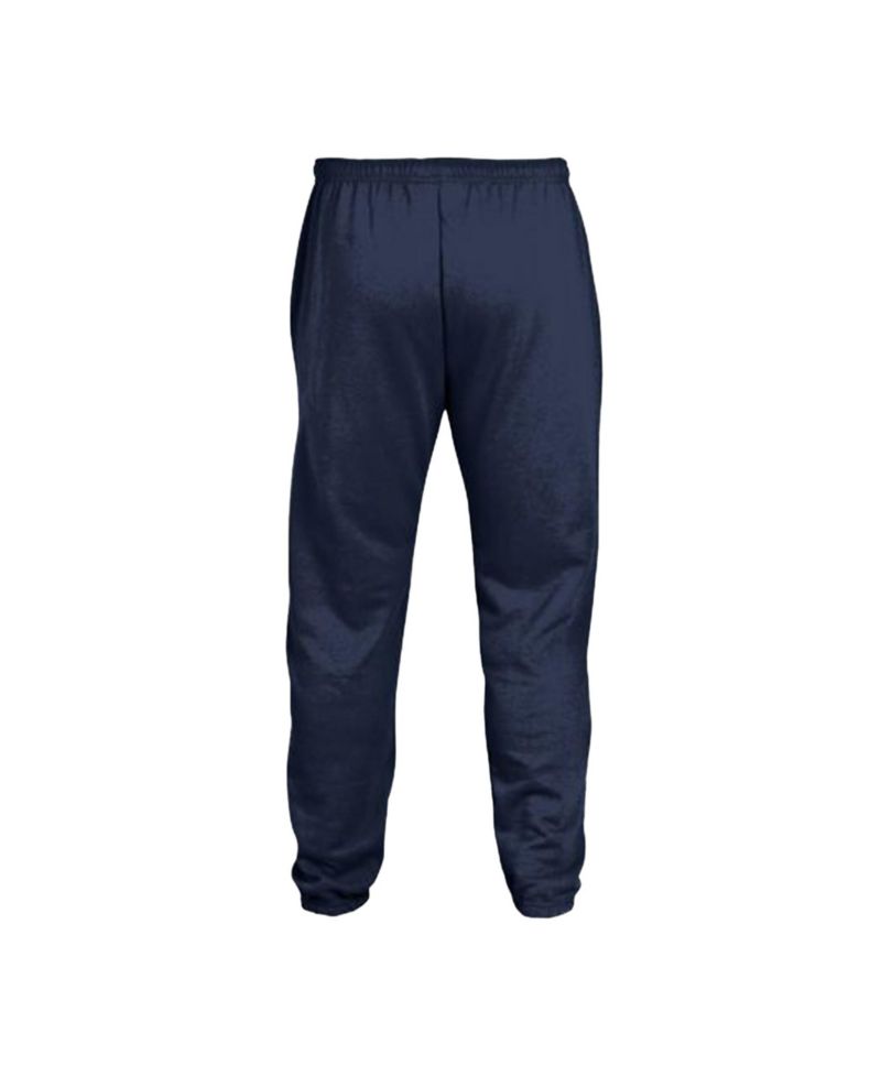 Men's Navy Syracuse Orange Powerblend Banded Fleece Sweatpants