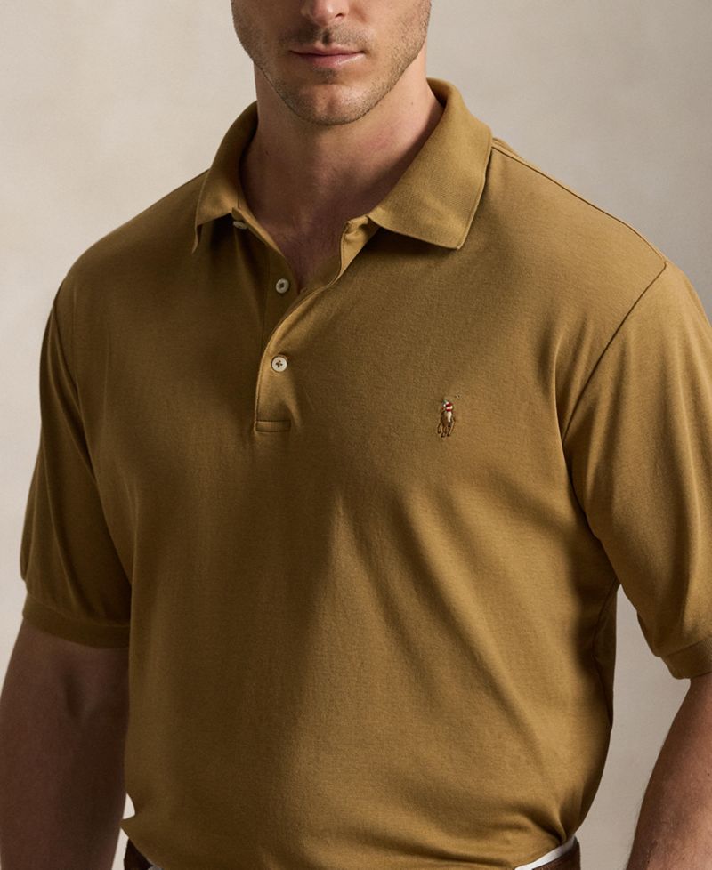 Men's Big & Tall Solid Polo Shirt