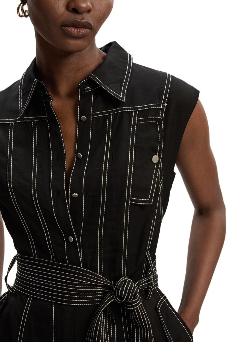Women's Premium Linen Woven Jumpsuit