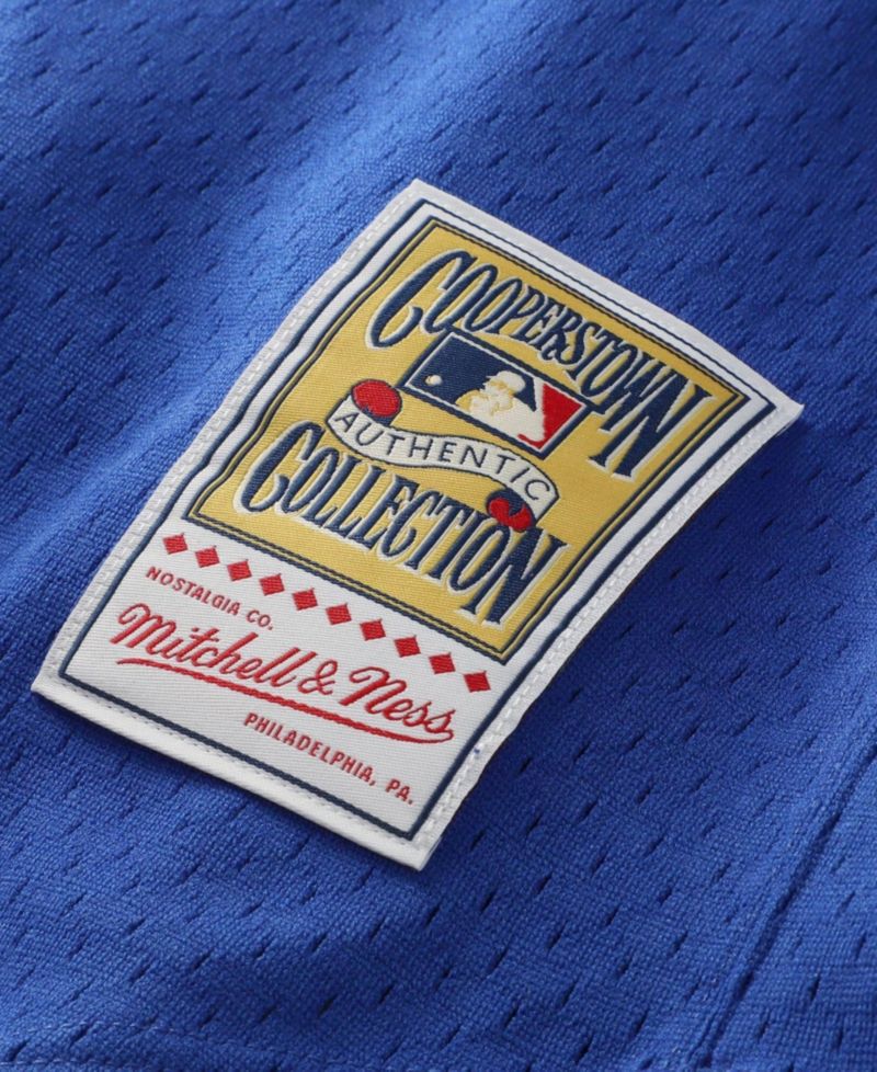 Men's Nolan Ryan Royal Texas Rangers Big & Tall Cooperstown Mesh Batting Practice Jersey
