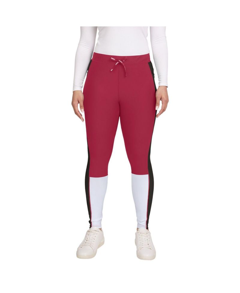Women's Cardinal/Black Arizona Cardinals Color Block Leggings