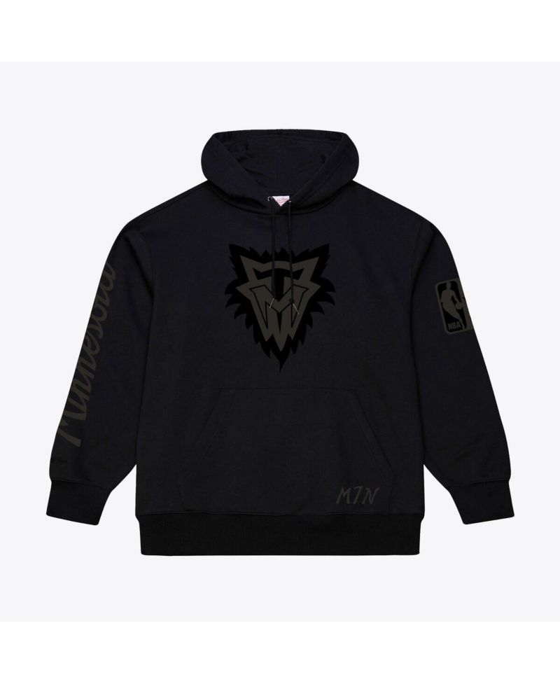 Men's Black Minnesota Timberwolves Phantom Fleece Hoodie