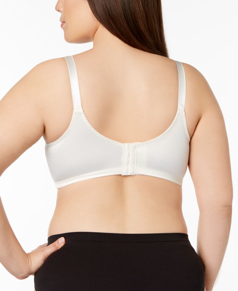 Women's Double Support Tailored Wireless Lace Up Front Bra 3820