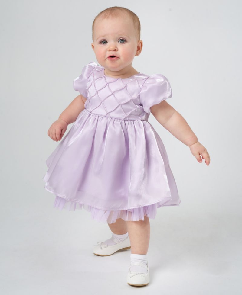 Baby Girls Shimmer Organza Social Dress