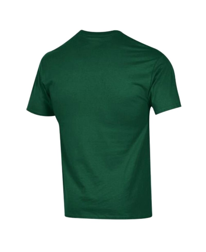 Men's Green Athletics Baseball T-Shirt