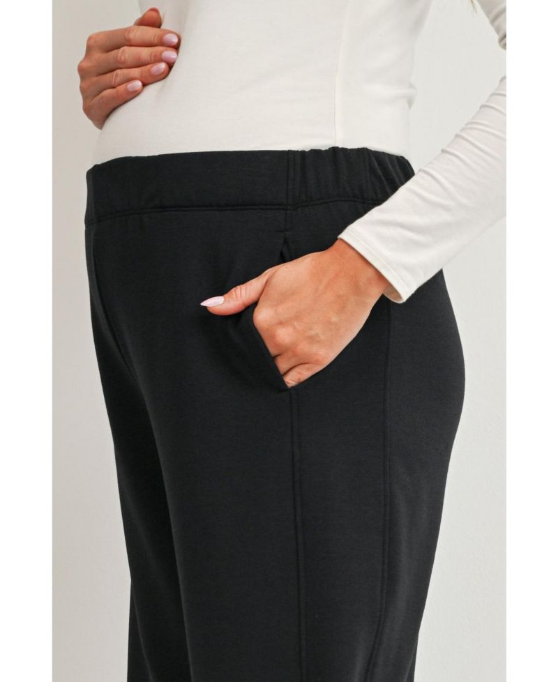 Maternity High-Rise French Terry Jogger Pants
