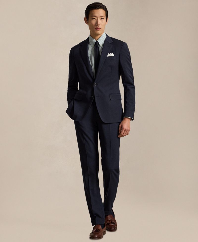 Classic-Fit Checked Stretch Poplin Shirt