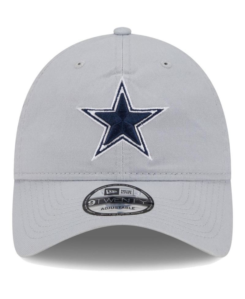 Men's Gray Dallas Cowboys Main Core Classic 2.0 9TWENTY Adjustable Hat