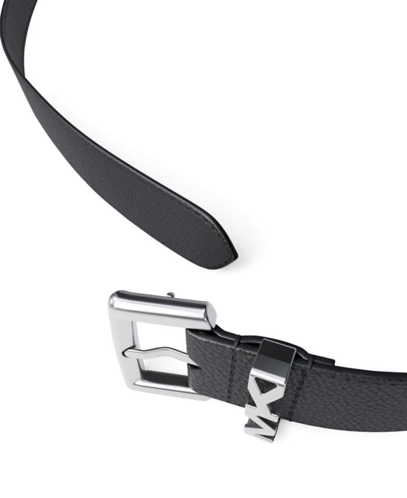 31MM Men's Pebbled Reversible Leather Belt