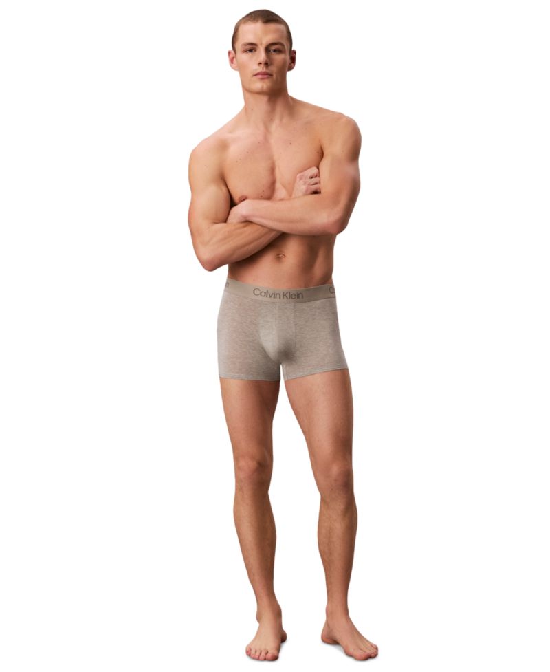 Men's Ultra Soft Modal Trunks Underwear, 3-Pack