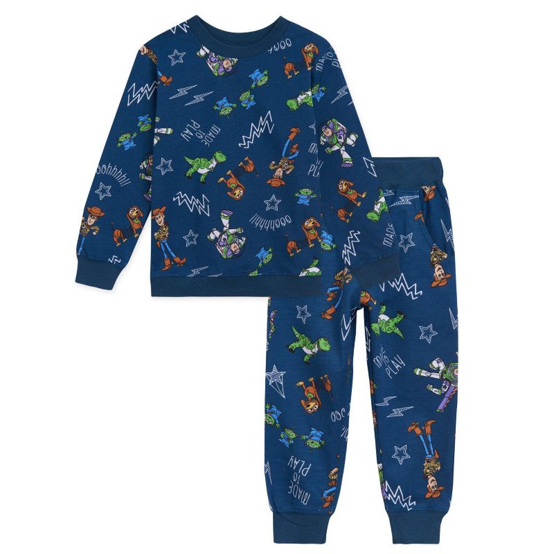 Toddler Boys 2-Piece Sweatshirt and Joggers Set