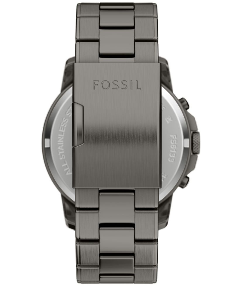 Men's Grant Chronograph Gunmetal Stainless Steel Watch, 44mm
