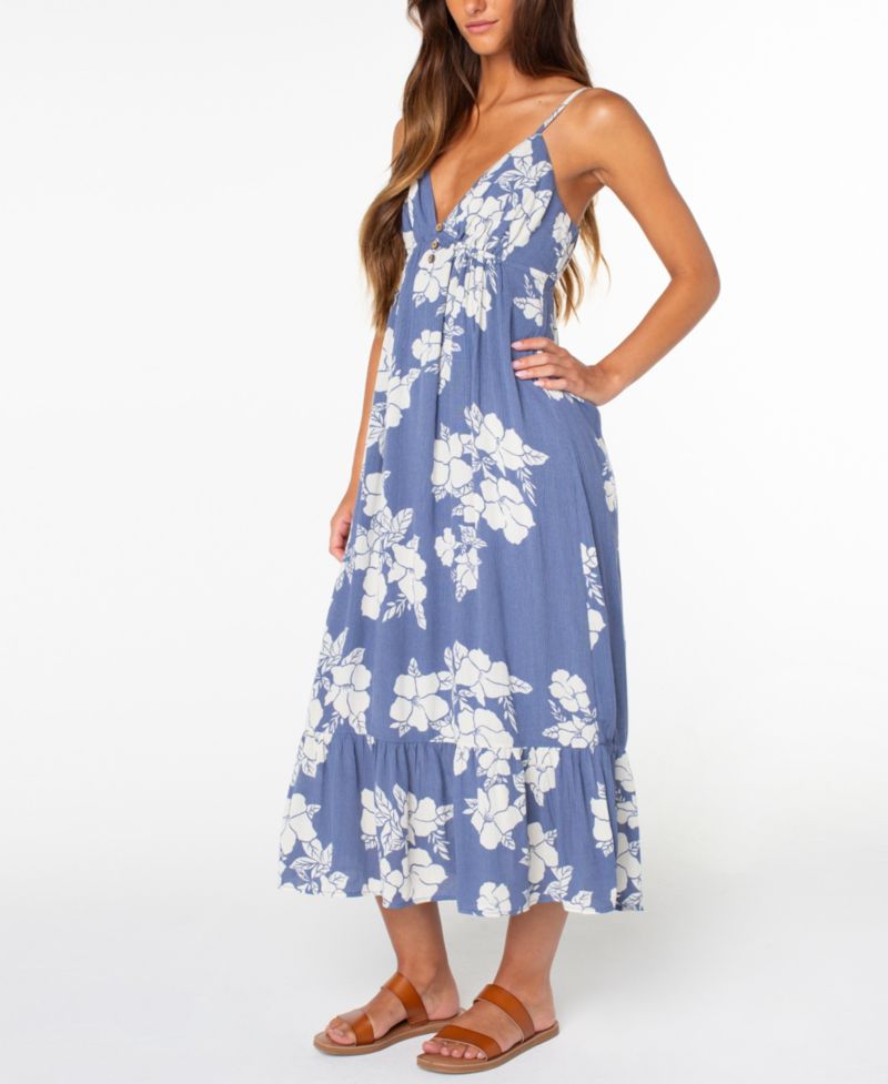 Women's Warm Rays Floral-Print Midi Dress