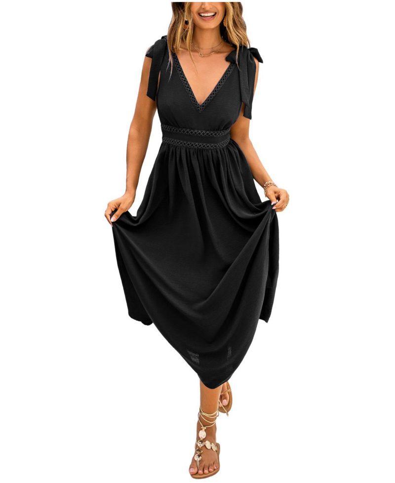 Women's Deep Sapphire Maxi Beach Dress