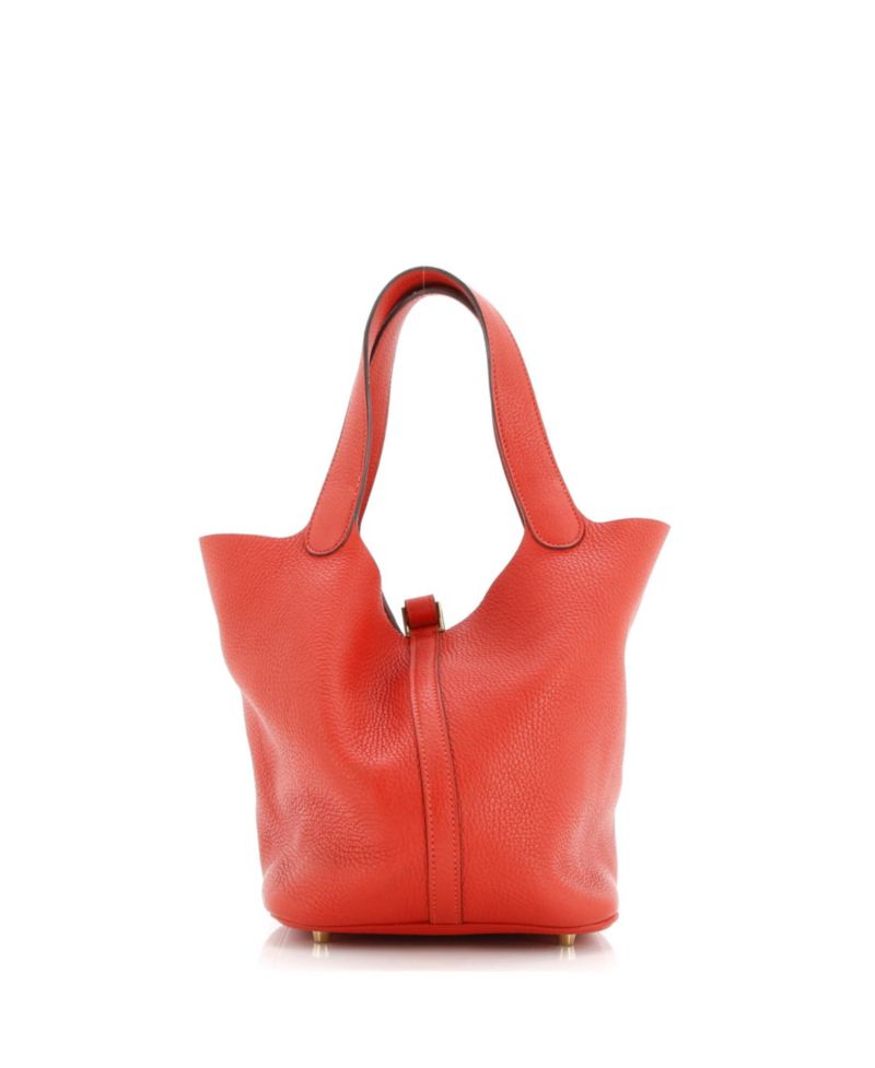 Pre-Owned Hermes MM Picotin Lock Bag Clemence