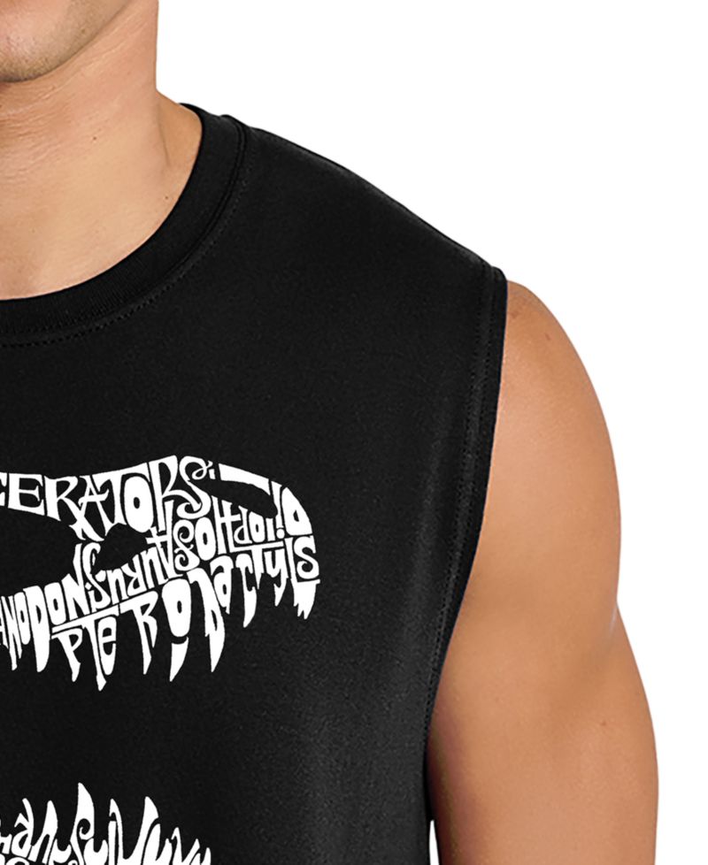 Men's T-Rex Skull Graphic Tank Top