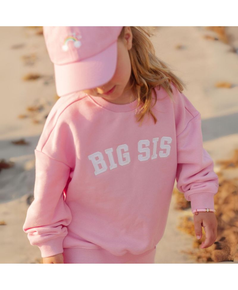 Toddler Sis Cotton Crewneck Sweatshirt