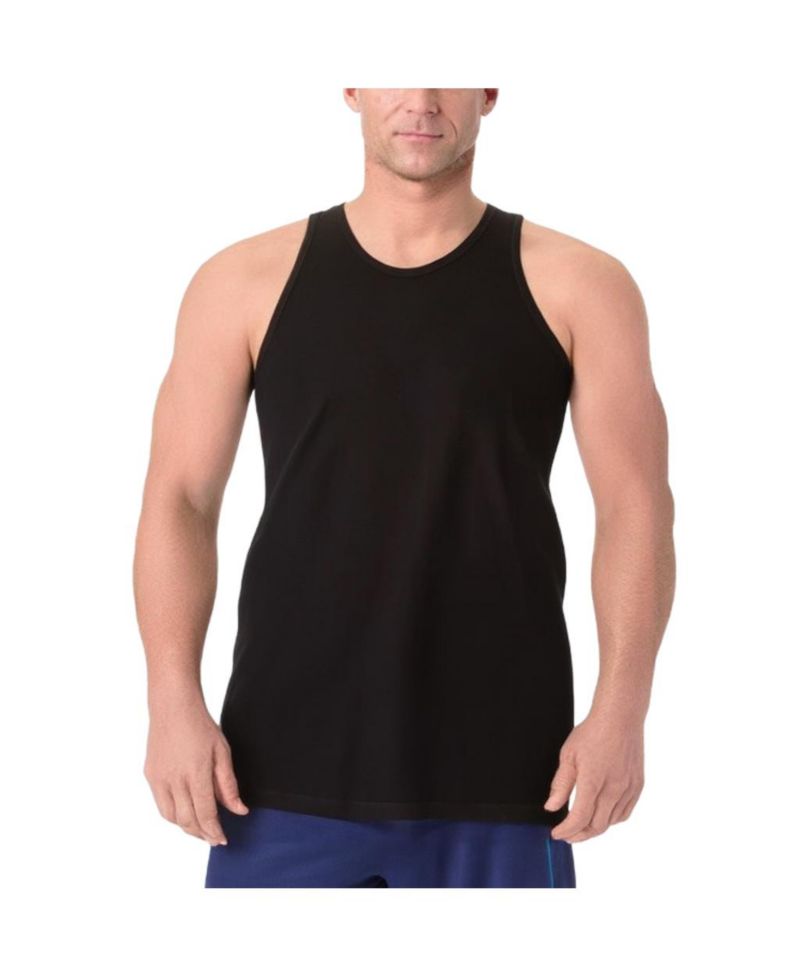 Men's Shrink-Less Lightweight Longer-Length Tank